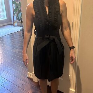 BCBG Maxazria Elegant Black Sleeveless Dress size 2